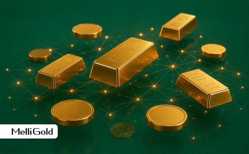 درخشش طلا در برابر بیت کوین؛ اختلاف ۷۰٪ بازدهی در یک سال
