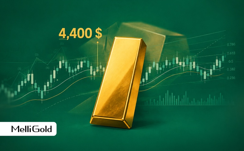 پیش بینی قیمت طلا امروز دوشنبه ۱۶ شهریور؛ آیا سطح ۴٬۴۰۰ دلار حفظ می‌شود؟