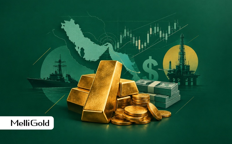 دلار صعودی و انس جهانی نزولی؛ قیمت طلا داخلی چگونه تعیین می‌شود؟