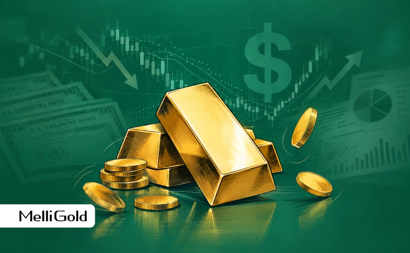 پیش بینی قیمت طلا امروز ۱۹ مهر؛ اونس جهانی در سایه نوسانات دلار و بازده اوراق آمریکا